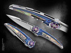 FICX Paris, coltelli artistici da tutto il Mondo Set di coltelli del maestro russo Basil Vorobiev