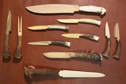 Gianluigi Simonella, in arte Wilson Modello preliminare di coltello in legno