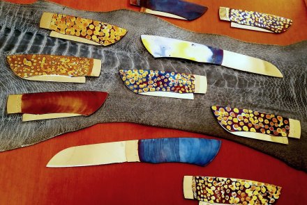 Finitura manico del coltello Air