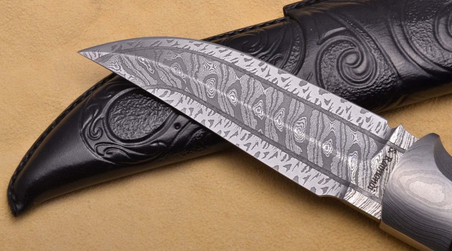 Lama del coltello Northlord di Simone Raimondi