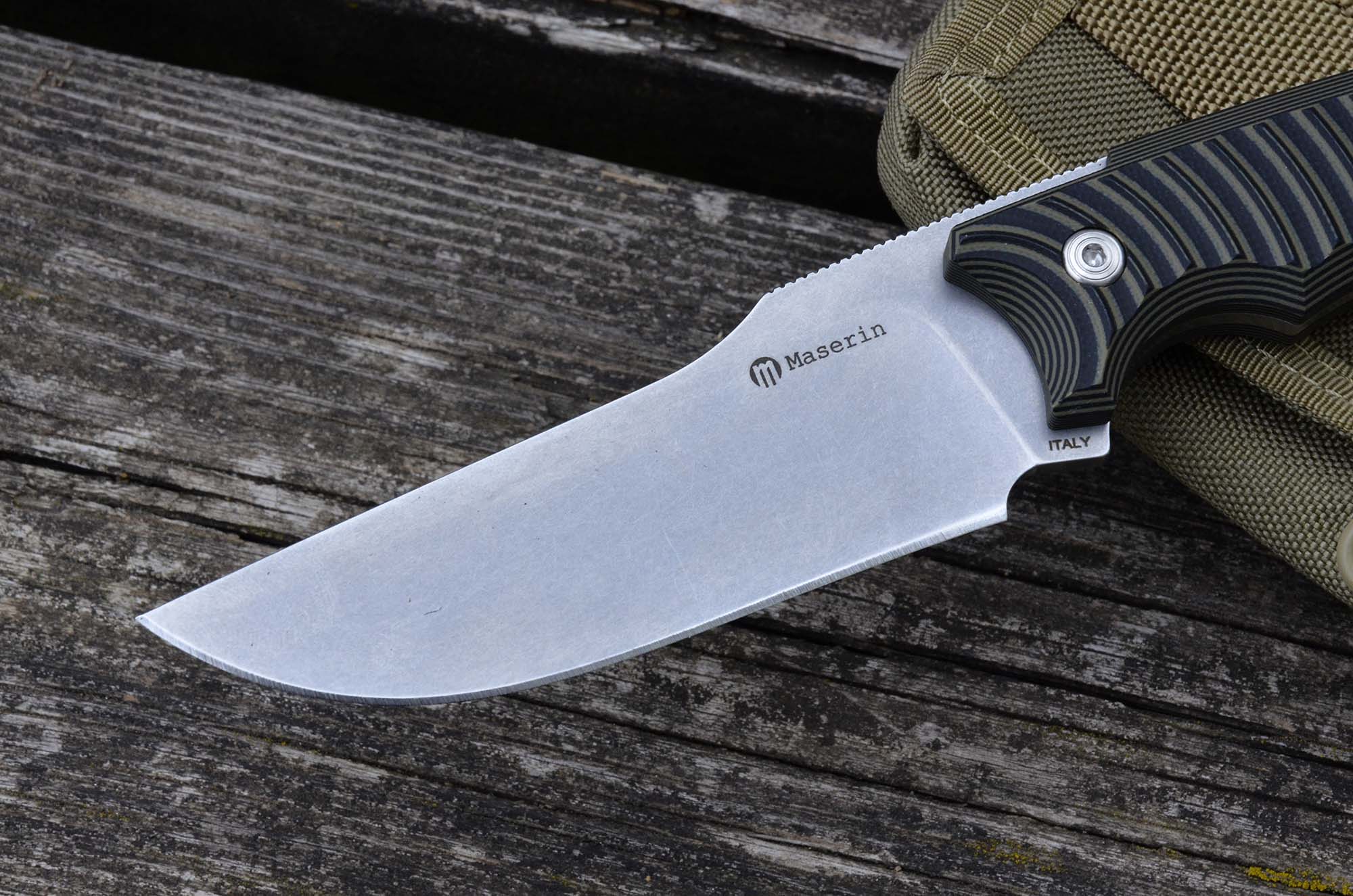 Maserin L.E.O. il coltello esclusivo Lama del coltello Maserin L.E.O.