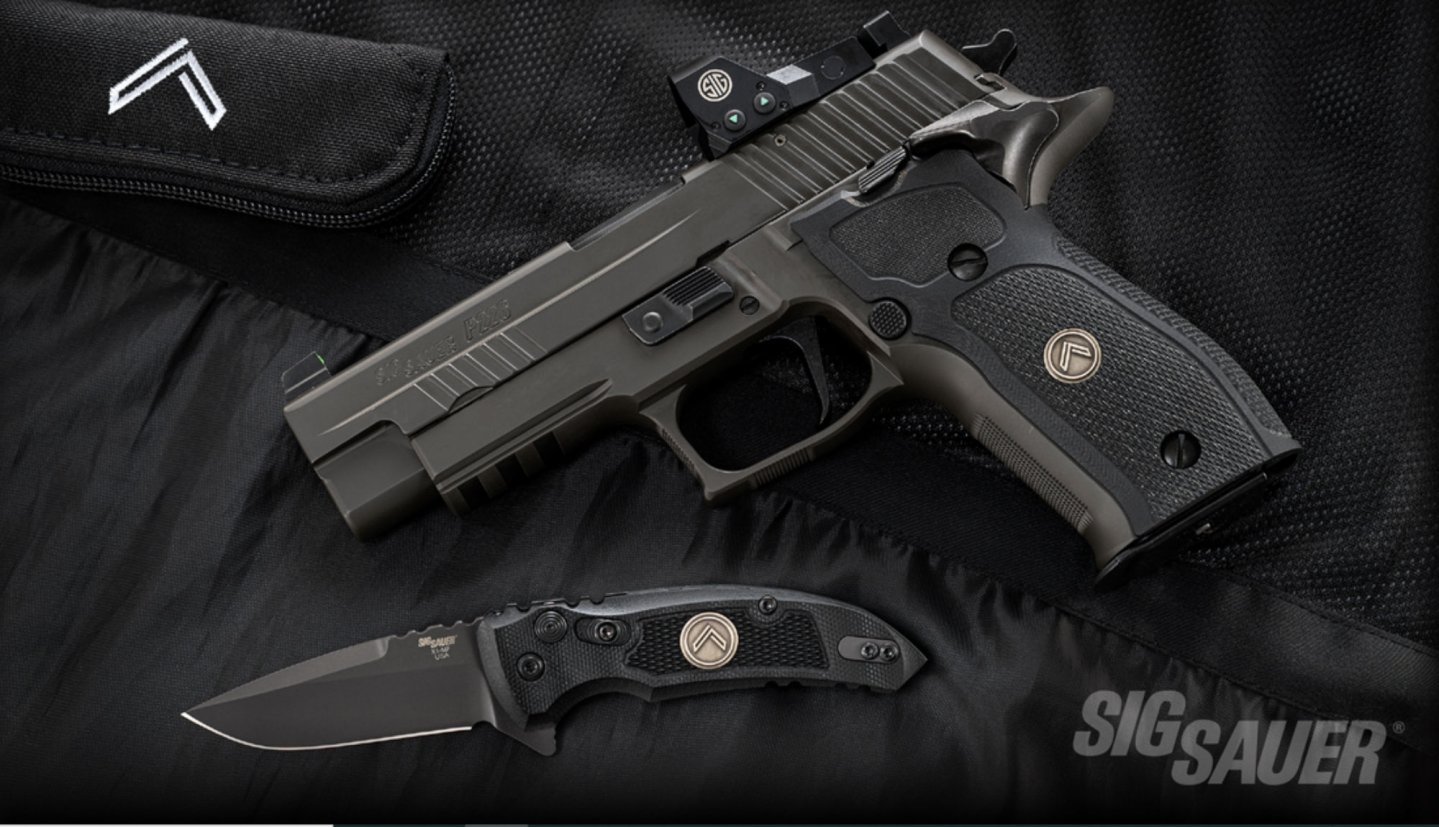 Nuova linea di coltelli Hogue SIG Sauer Legion Series, il completamento perfetto SIG X1-MicroFlip Legion flipper con lama drop point da 7 cm.