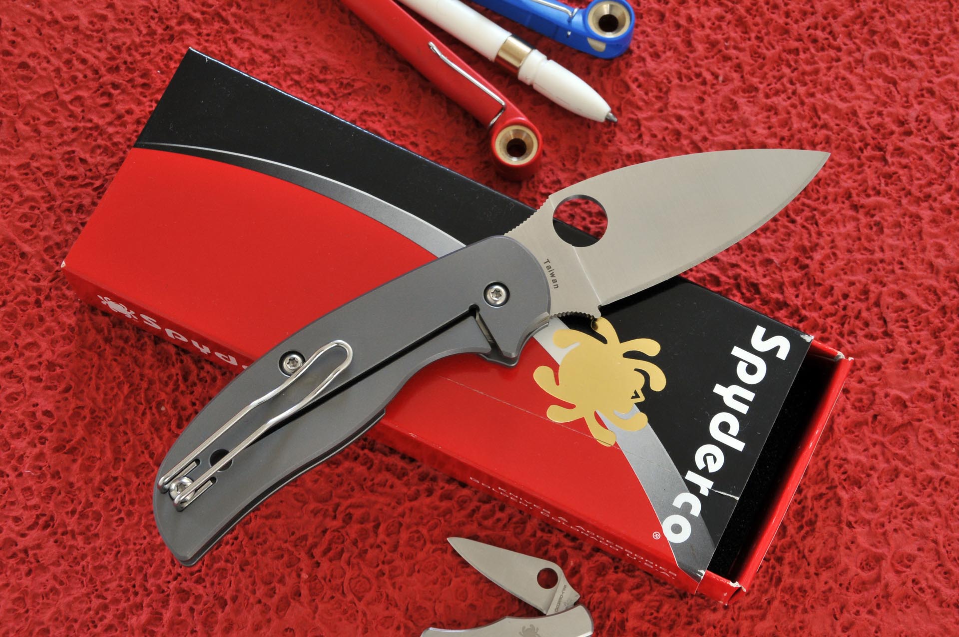 spyderco: Spyderco Sage Titanium