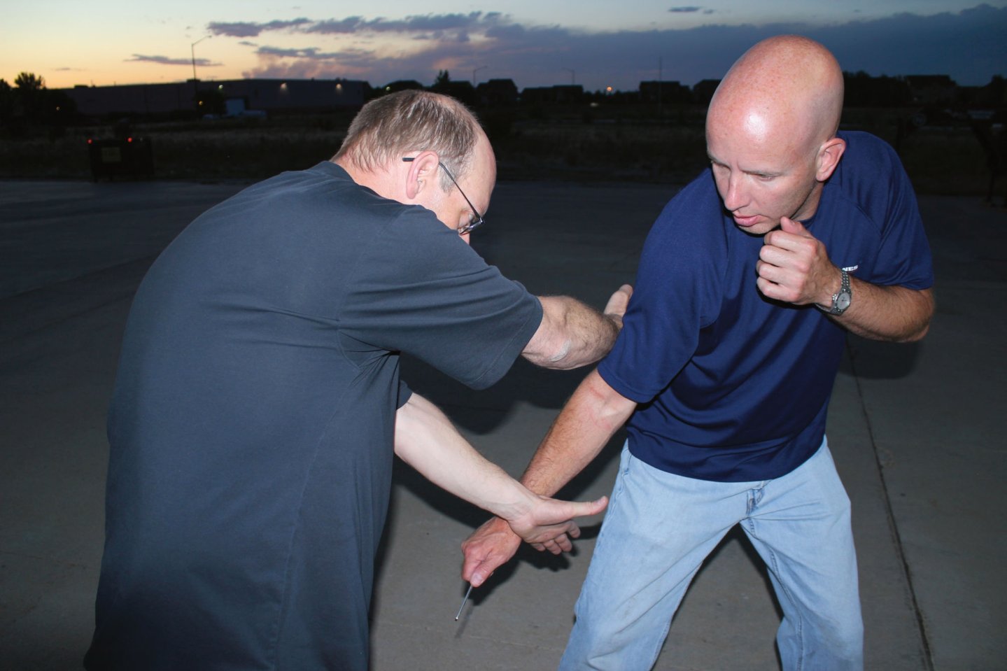 Serie di difesa con posizione di controllo finale.