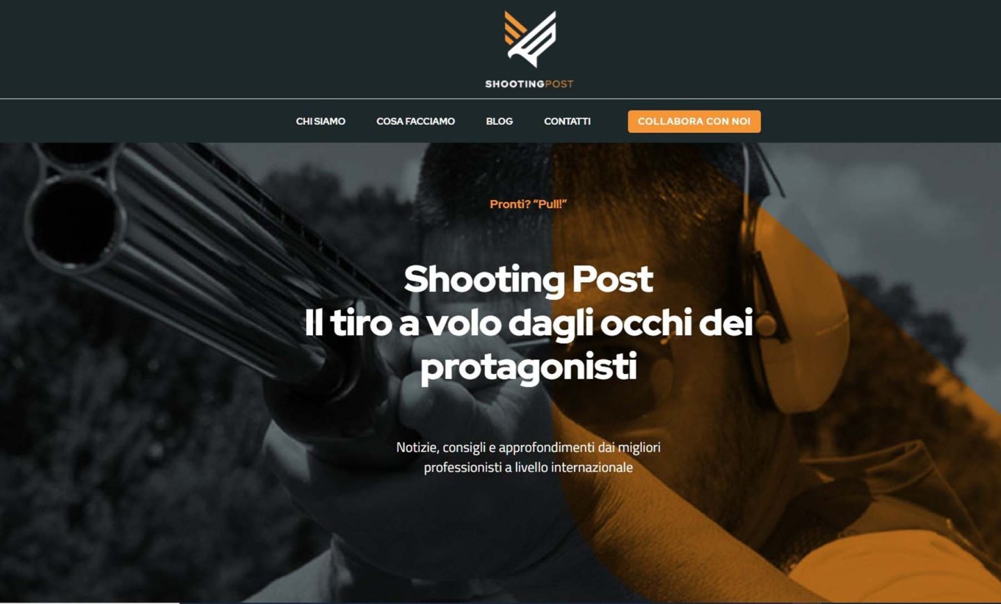 Arriva Shooting post, il mondo del Tiro a Volo raccontato dai suoi protagonisti Schermata del blog Shooting post