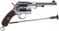 Pistole e revolver da sogno all’asta da Hermann Historica Revolver Mauser Mod. 1878 “Zig -Zag”, vista lato destro