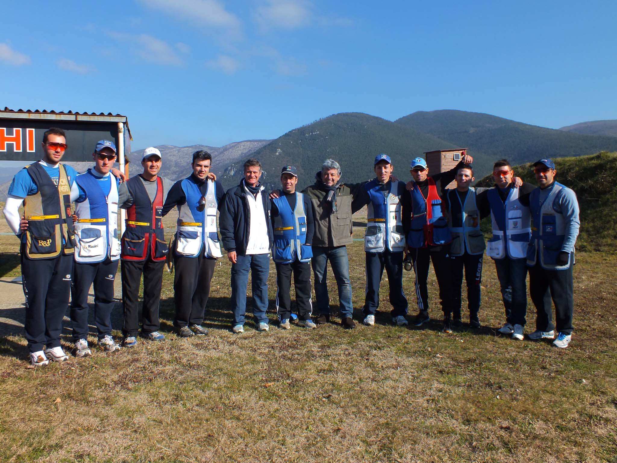 Tiro a volo: Benelli C.T. azzurro dello Skeet