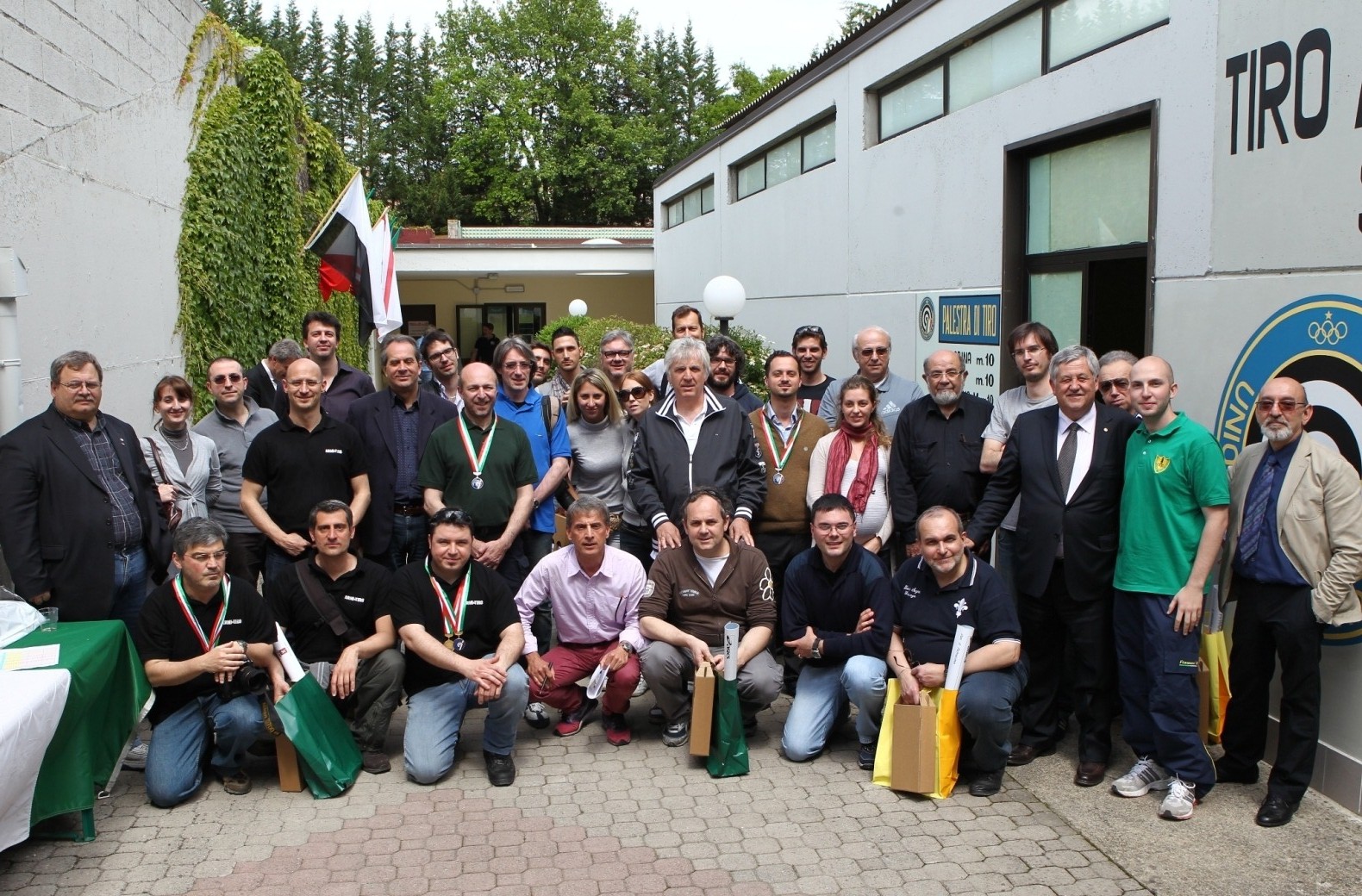 I giornalisti fanno centro al Campionato Italiano di Tiro a Segno