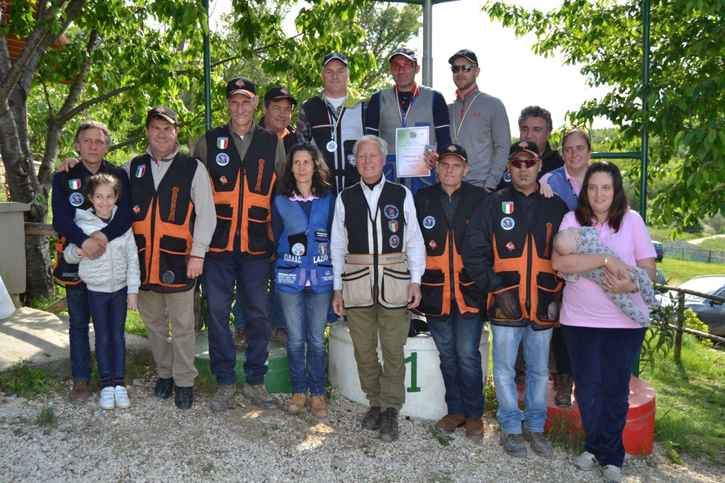 I tiratori del campionato Italiano di English Sporting