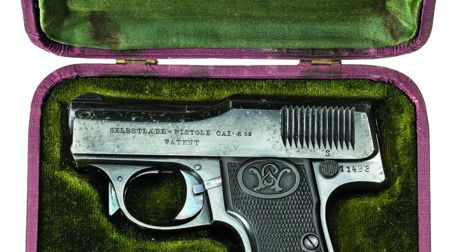 Una collezione di armi Walther all'asta da Hermann Historica Walther Modello 1