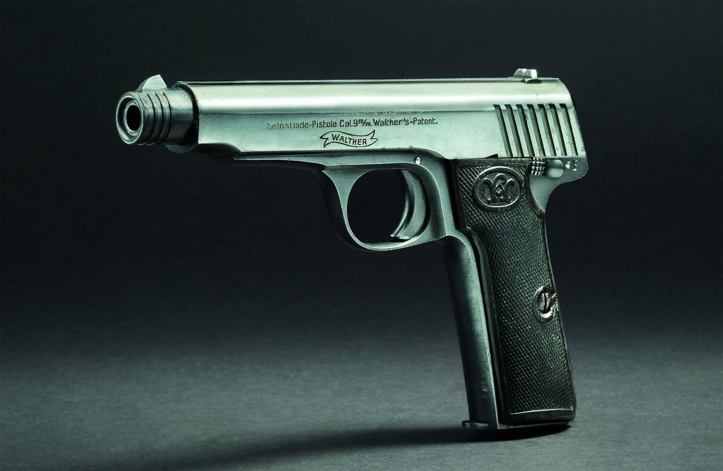 Una collezione di armi Walther all'asta da Hermann Historica Walther N. 6 Calibro 9 Luger