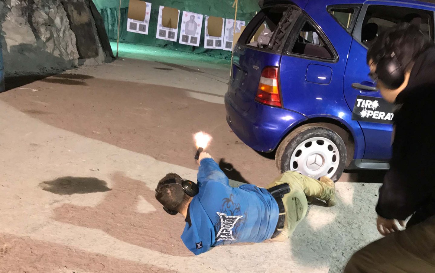 Al corso avanzato di Tirooperativo.it Tiro operativo con pistola