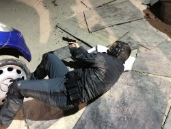 Al corso avanzato di Tirooperativo.it Tiro operativo da terra