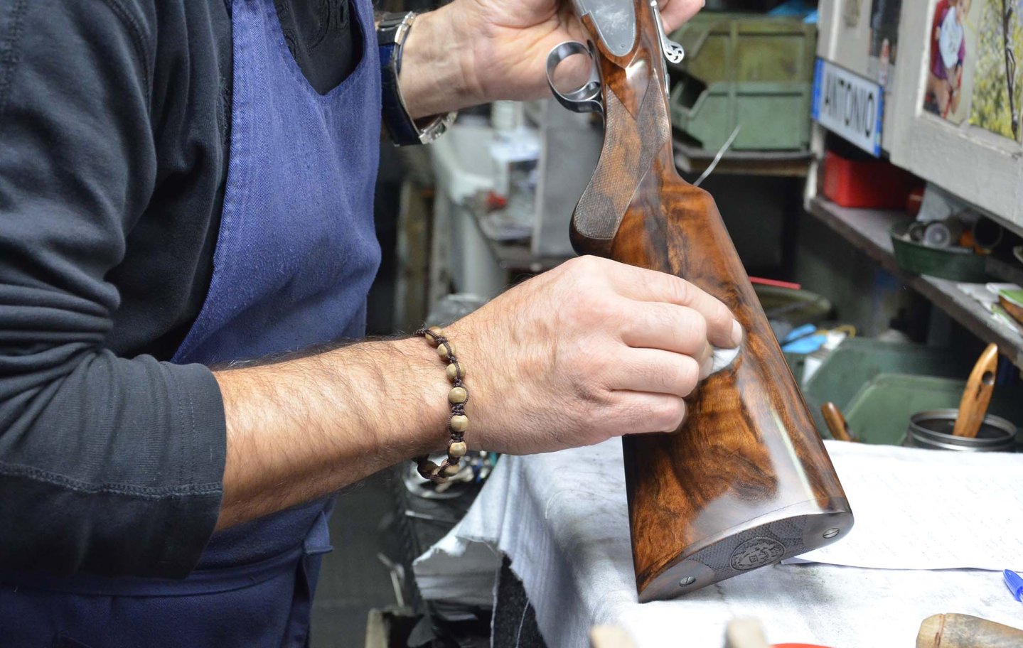 Corso CONARMI sulla riparazione dei calci Calcio fucili