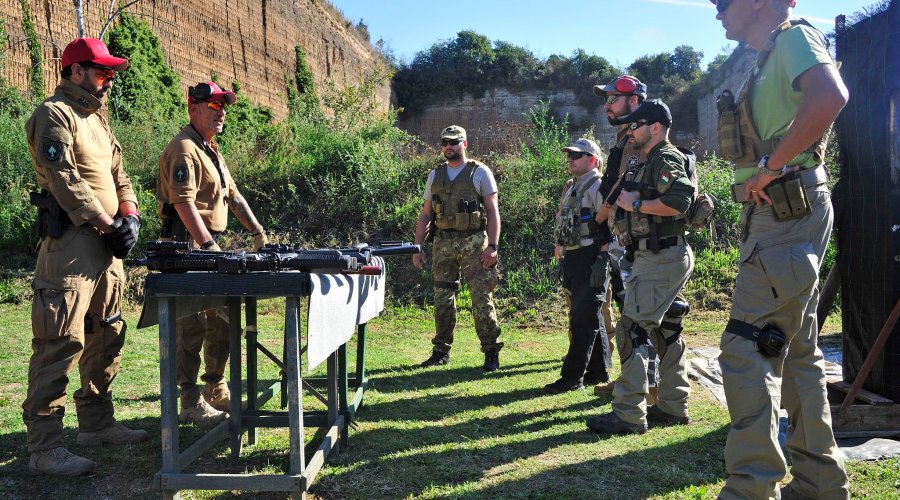 Il Training Shooting Center di Roma ha tenuto a settembre il corso per l'abilitazione MASTOR
