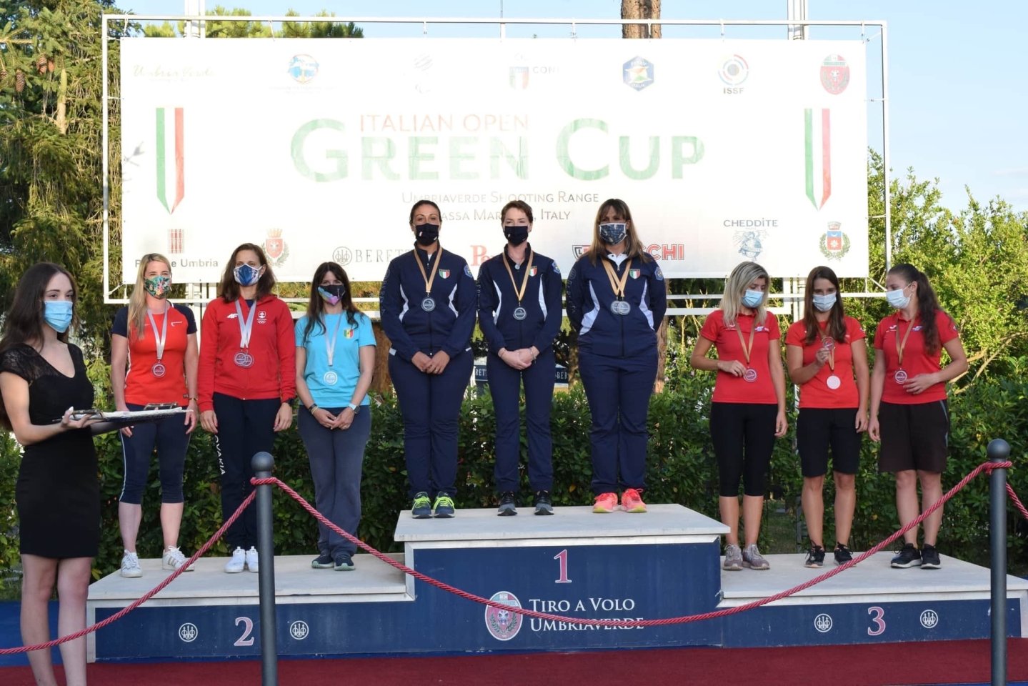 Green Cup 2020 Green Cup 2020: Podio a squadre Skeet donne