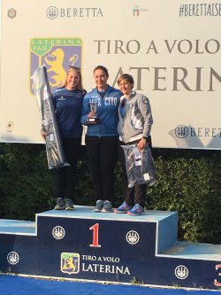Gold Cup Beretta 2018 ad Arezzo Podio femminile Gold Cup Beretta 2018