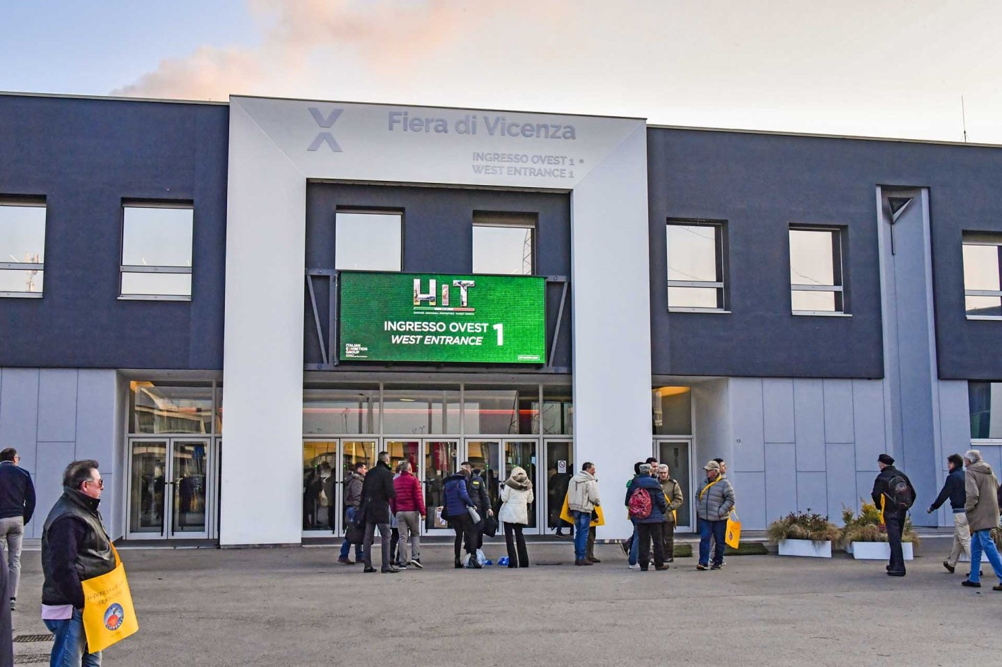 Tutto pronto per HIT Show a Vicenza Entrata fiera HIT Show