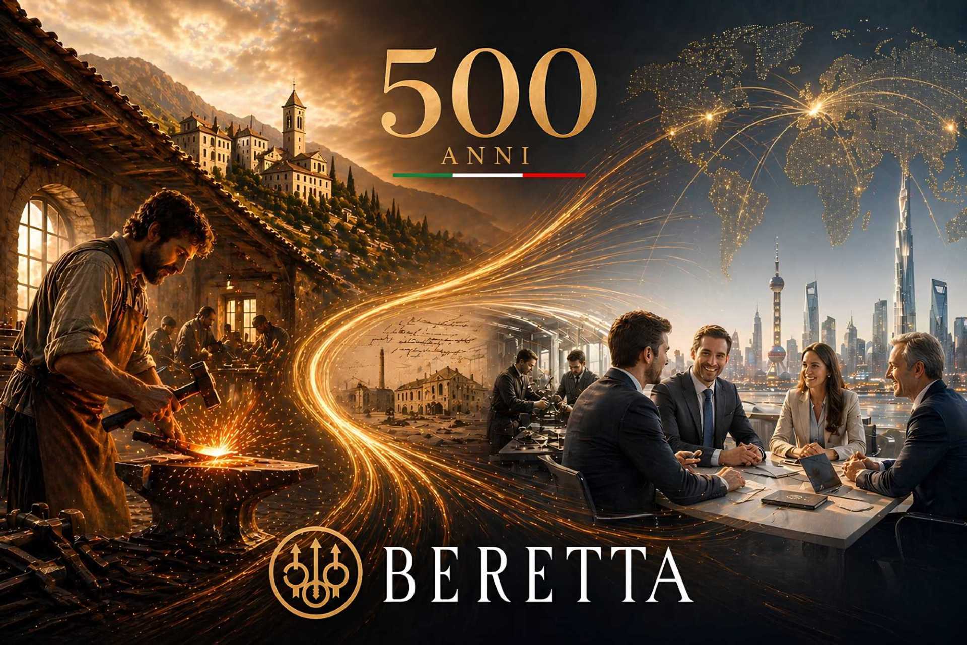 beretta: 500 anni di Beretta, una storia italiana di lavoro e passione fra mito e leggenda…