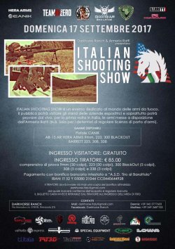 Primo Italian Shooting Show Locandina Italian Shooting Show