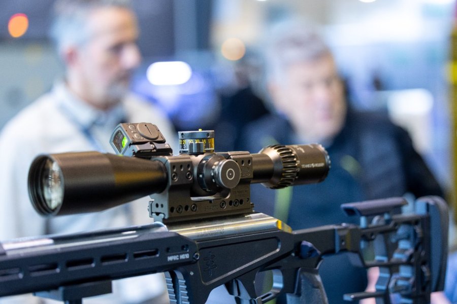 Impressioni sullo stand Schmidt & Bender