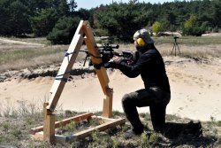 Schießen von der Auflage