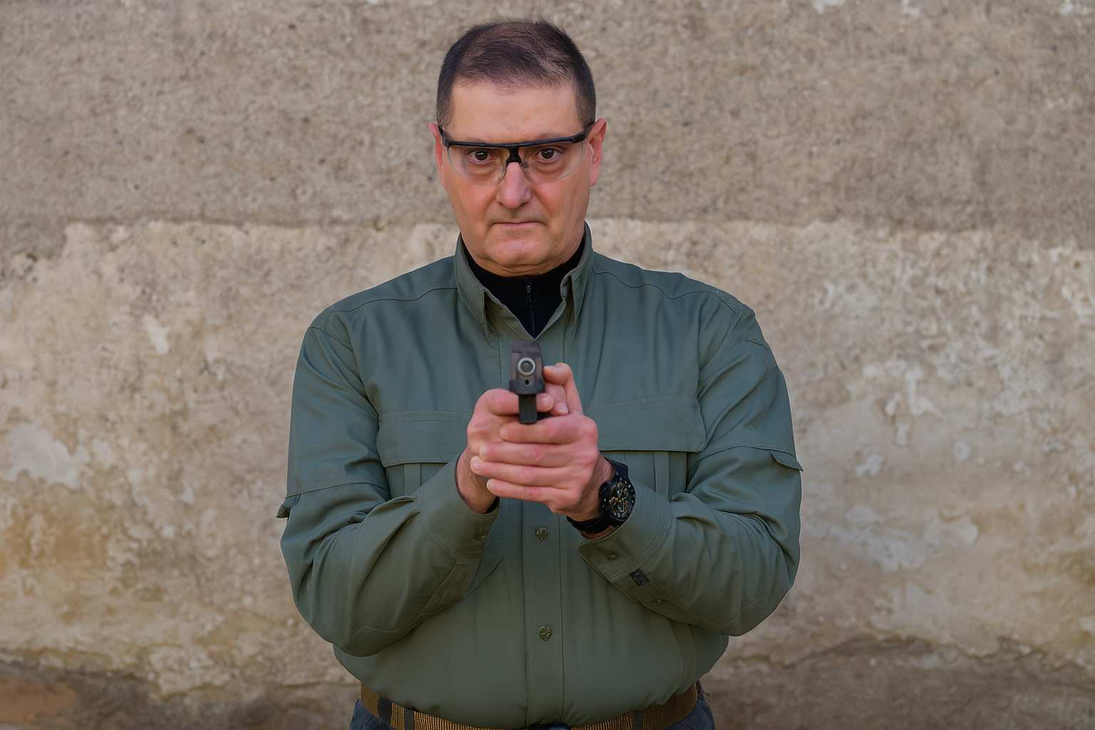 tiro-sportivo: Tiro difensivo: la posizione Weaver, genesi ed evoluzione