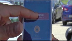 Presentata Mercurio App: vigilanza e sicurezza anche fuori servizio Schermata allarme