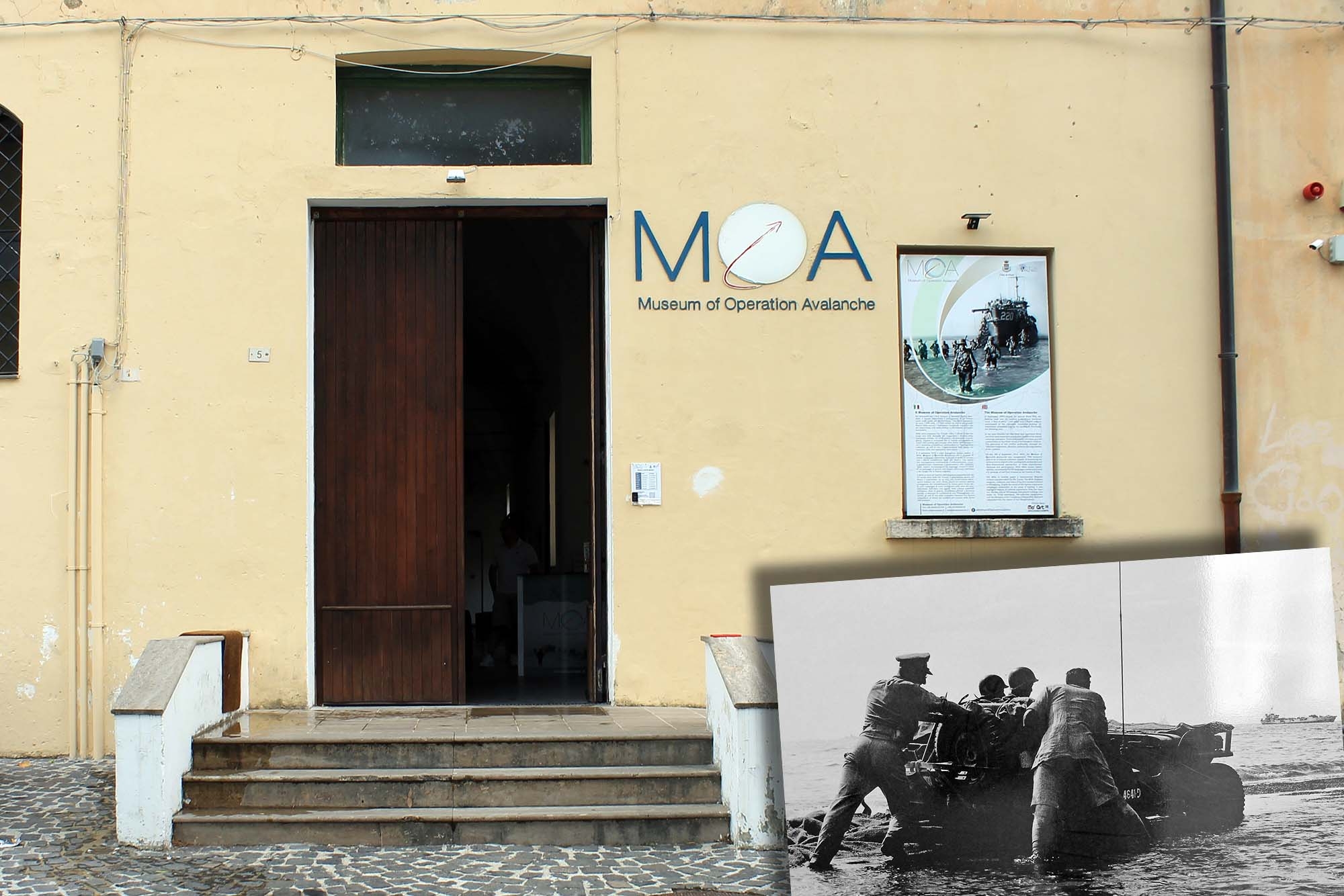 musei: MOA: il Museo Operazione Avalanche a Eboli. musei: MOA: il Museo Operazione Avalanche a Eboli.