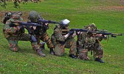 Mondo Softair: Langbarten S.A.T, i corpi speciali di Mosca Il gruppo Langbarten durante il gioco