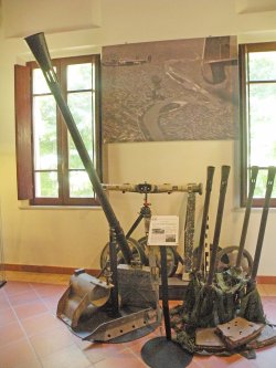 Il Museo sull’argine del Po Batteria antiaerea