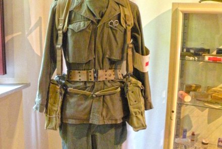 Il Museo sull’argine del Po Divisa medico militare