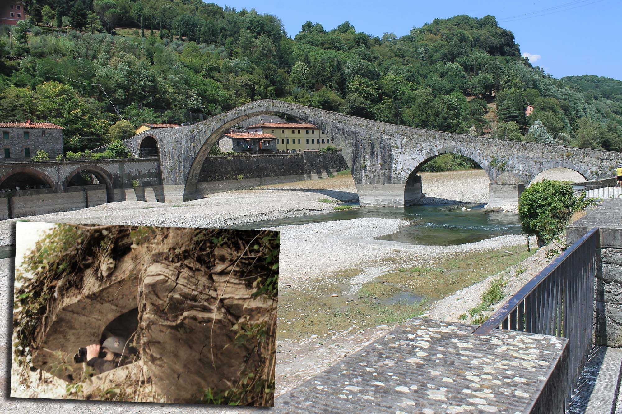 musei: Le Gallerie della Wehrmacht sui monti della Garfagnana, un percorso visitabile ancora oggi