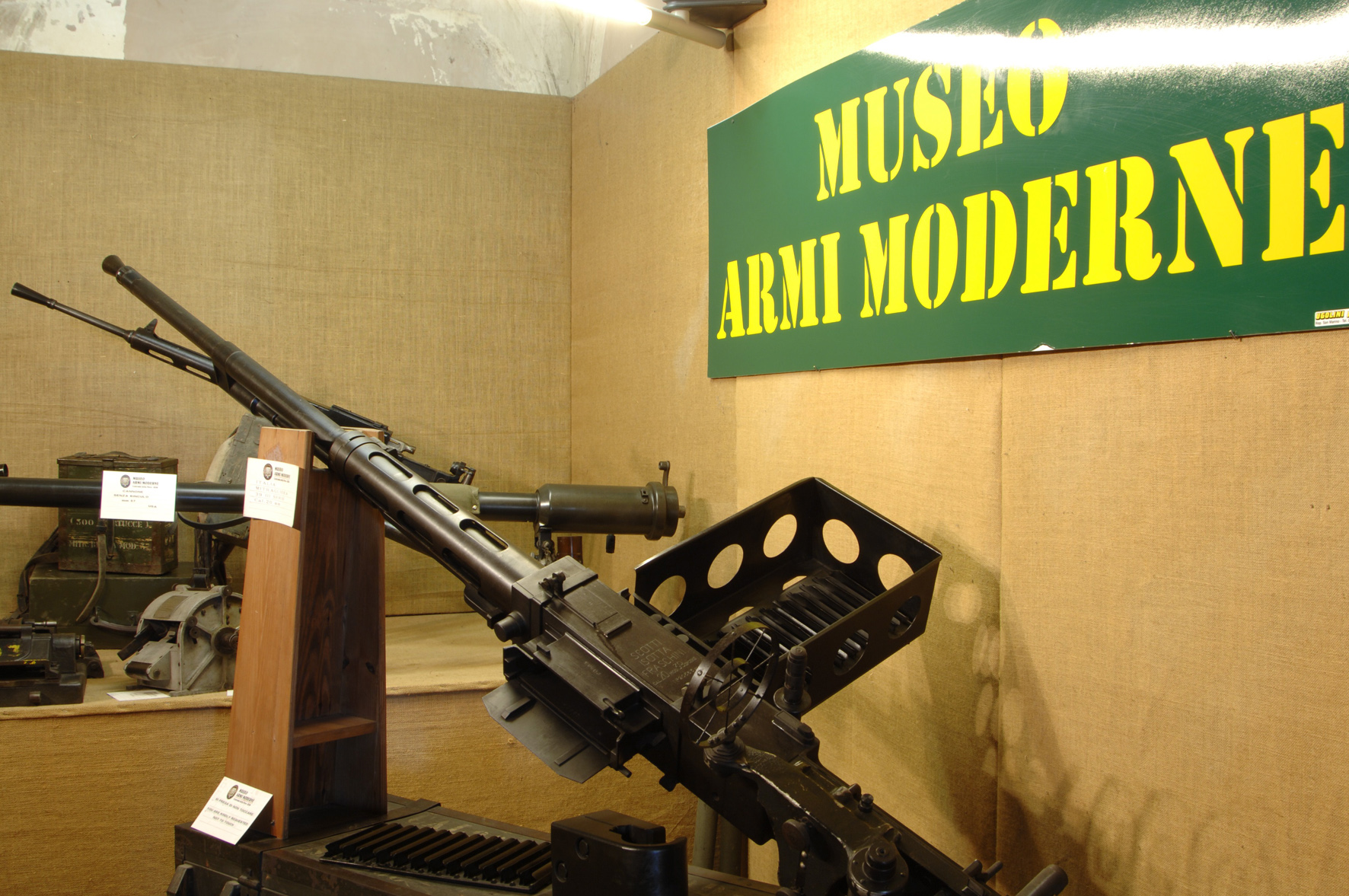 cultura: Museo delle Armi Moderne di San Marino