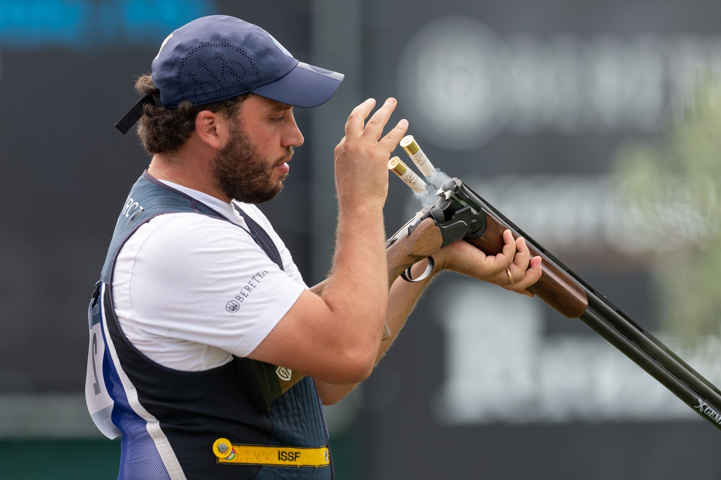 cultura: Olimpiadi 2024, 7° giorno: Vincent Hancock (USA) mostra la perfezione nello skeet con il suo fucile Beretta e domani potrebbe vincere il suo quarto oro olimpico