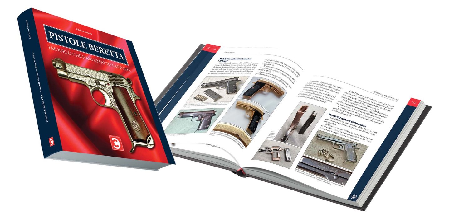 Pistole Beretta: i modelli che hanno fatto la storia Libro Pistole Beretta