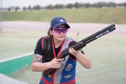 Tiro a volo: concluso il Qatar Open Grand Prix 2018 Lucie Anastassiou al Qatar Open Grand Prix 2018