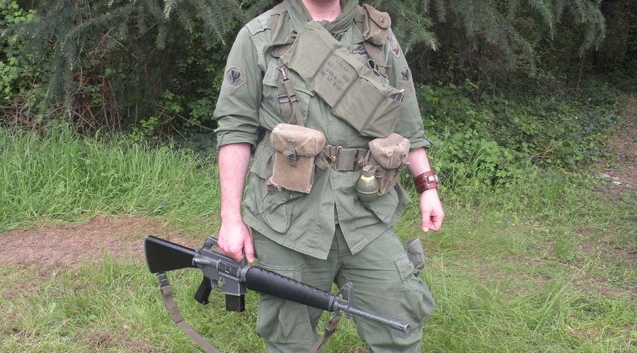 Fuciliere con M16A1