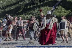 La gloria dell'antica Roma rivive grazie al Gruppo Storico Romano Momento dell'evento
