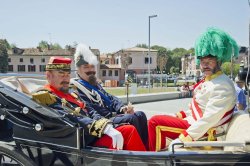 Rievocazione storica. La battaglia di Solferino nel suo 156° anniversario Condottieri in carrozza