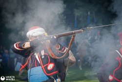 Rievocazione storica. La battaglia di Solferino nel suo 156° anniversario Zuavi