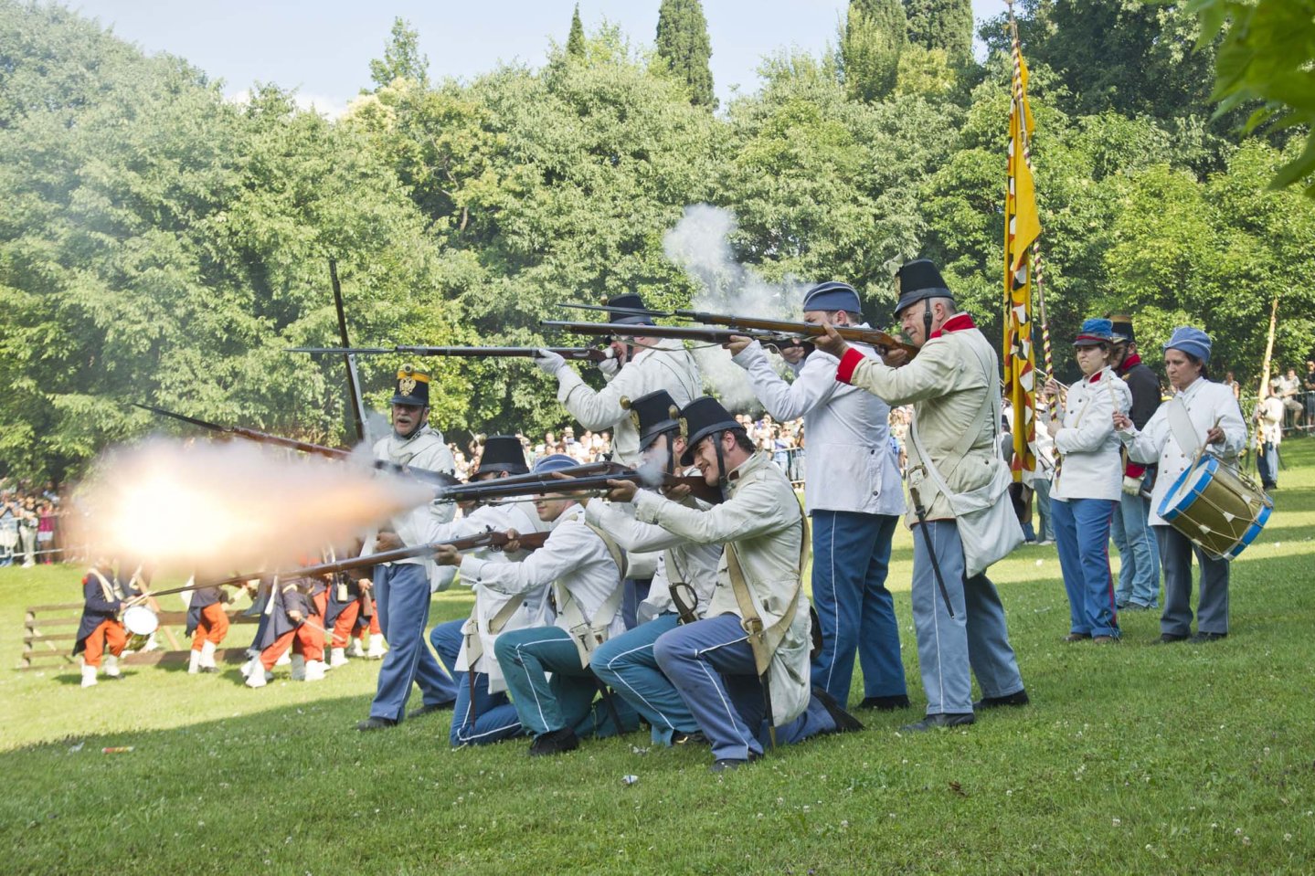 Rievocazione storica. La battaglia di Solferino nel suo 156° anniversario Battaglia di Solferino