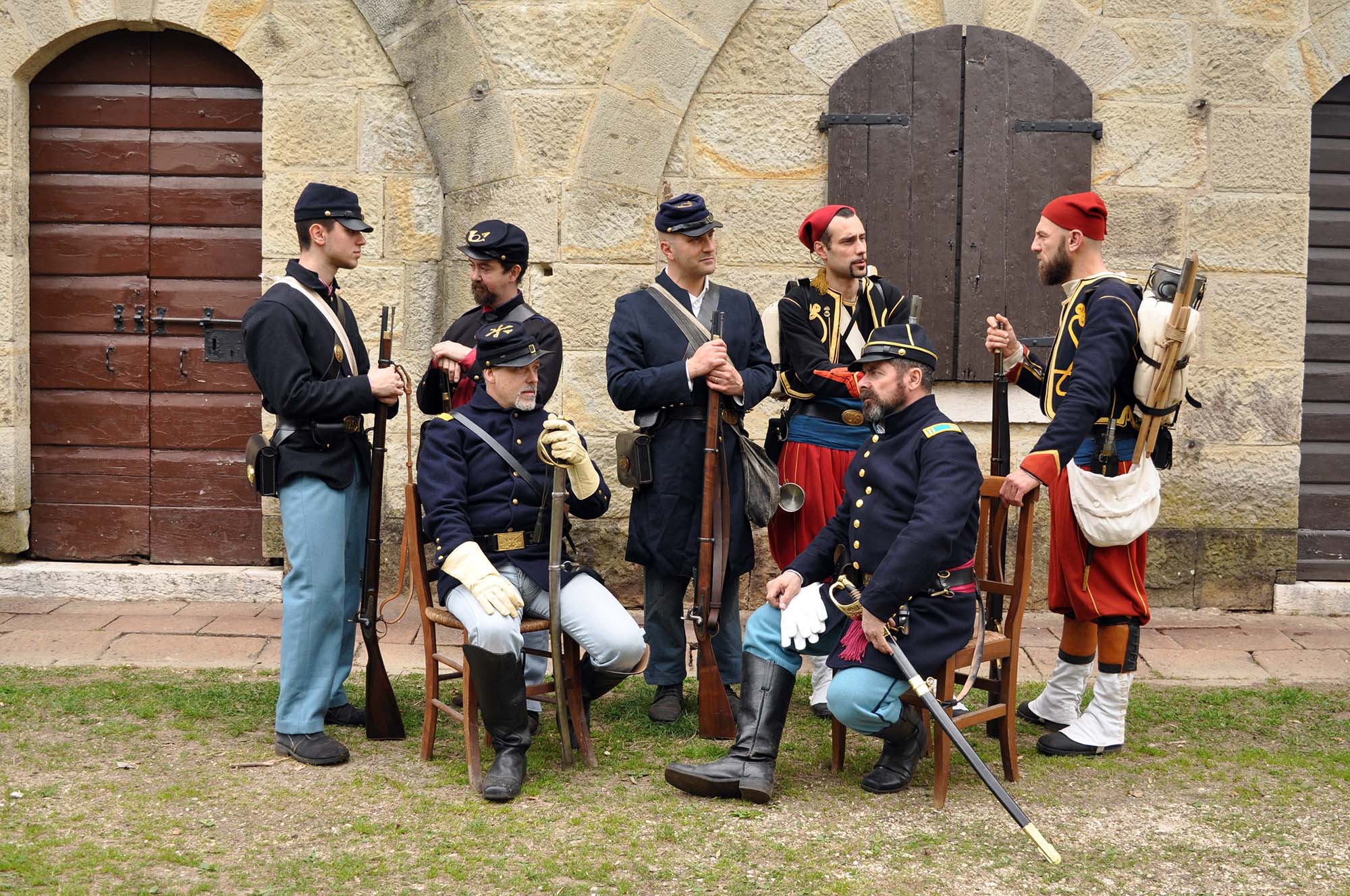 reenactment: A.C.W.R.A. la rievocazione storica della Guerra di secessione reenactment: A.C.W.R.A. la rievocazione storica della Guerra di secessione
