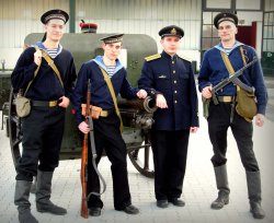 Rievocazione storica. Gli uomini della Flotta del Baltico Gruppo Storico Baltijskij Flot