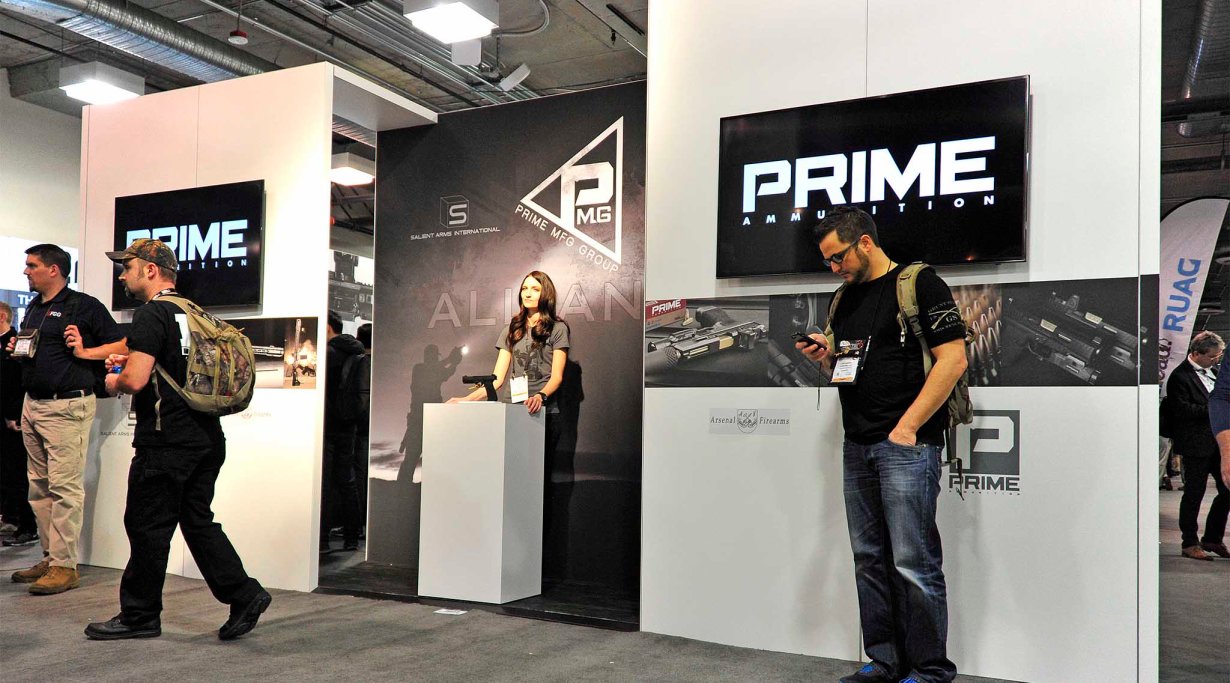 SHOT Show 2016 - Stand PMG Prime Arms