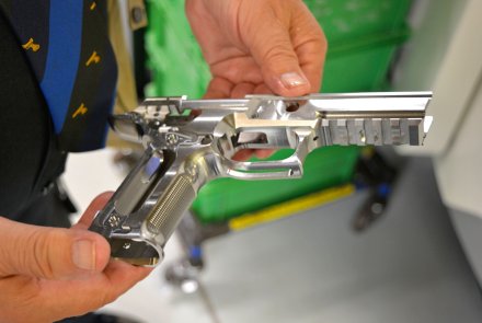 Una visita allo stabilimento SIG Sauer di Eckernförde Pistola in rifinitura