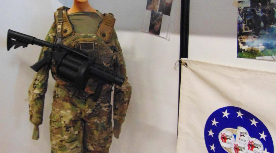 Manichino allo stand