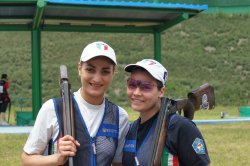 Terza coppa del mondo di tiro a volo Changwon 2019 Erica Sessa e Silvana Stanco