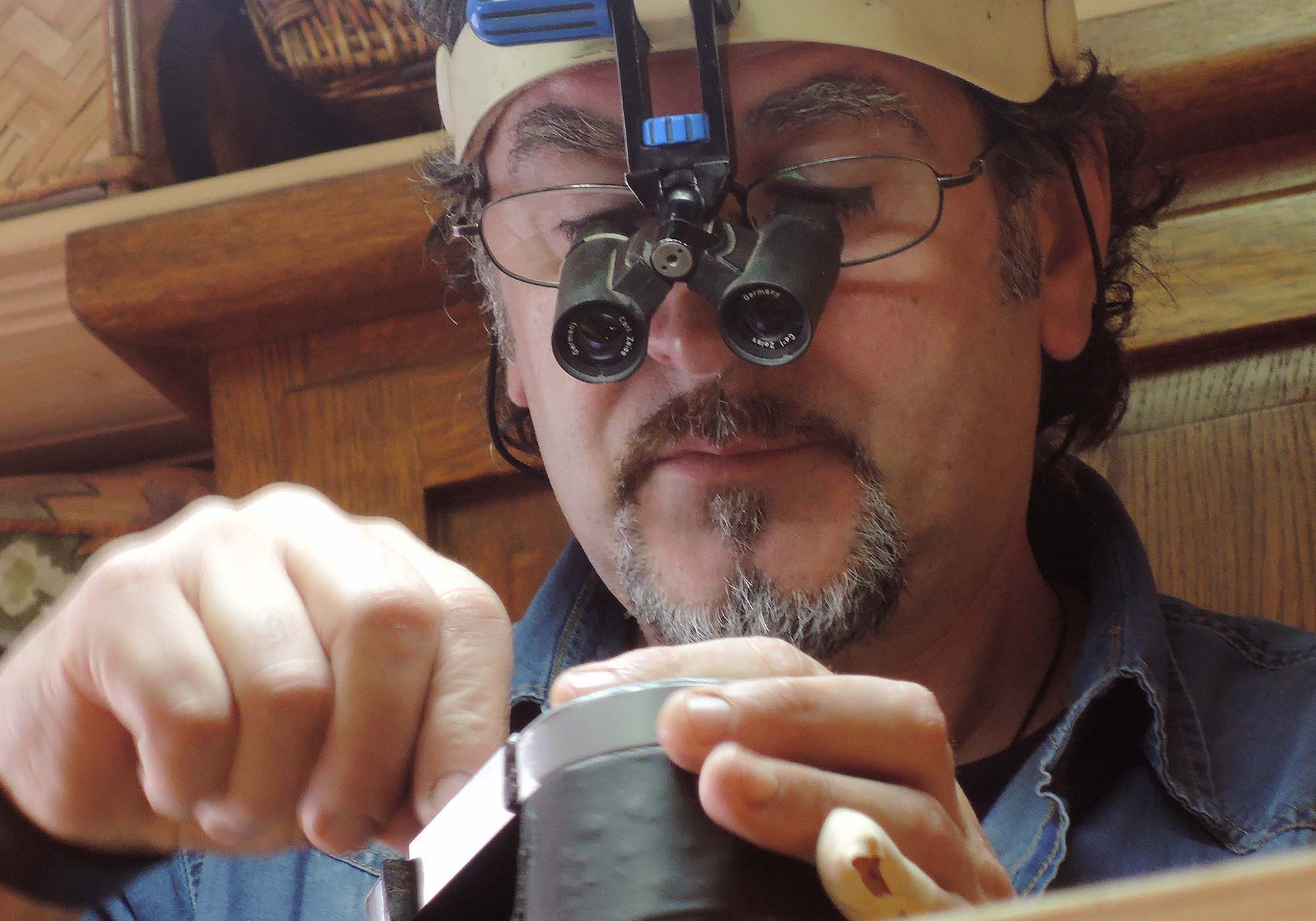 incisione: VIDEO: Gian Marco Sabatti, incisore