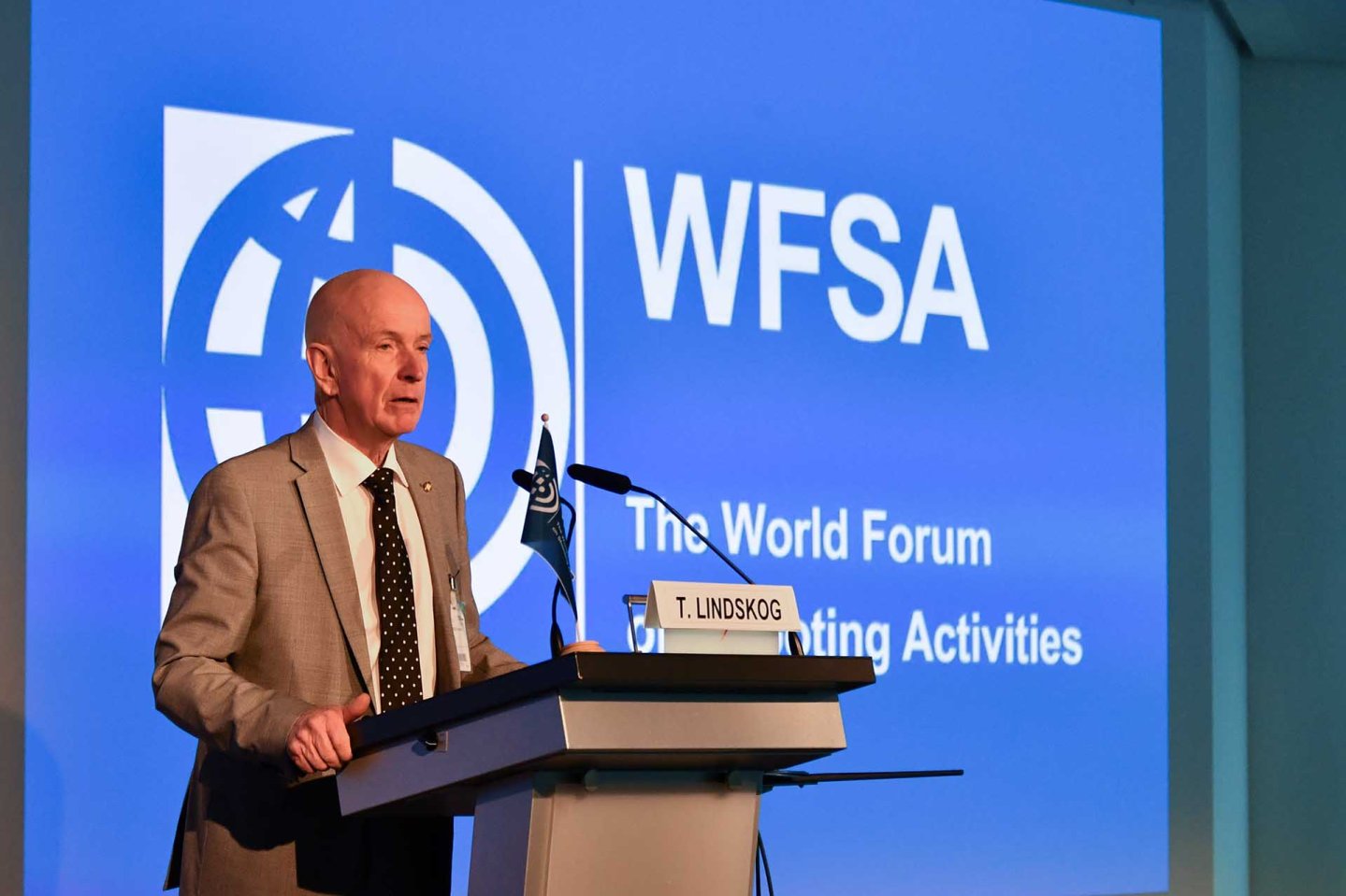 “Stay informed to stay ahead”, the WFSA at IWA 2018 Torbjörn Lindskog, WFSA President, at IWA 2018